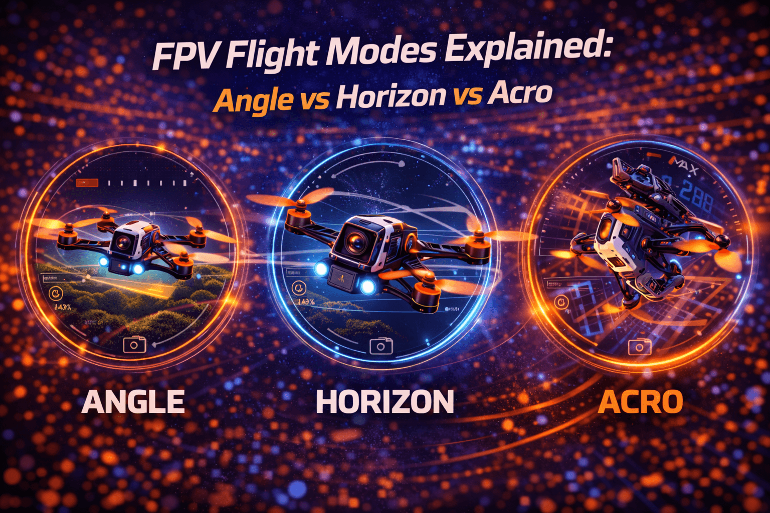 FPV Flight Modes Explained: Angle vs Horizon vs Acro