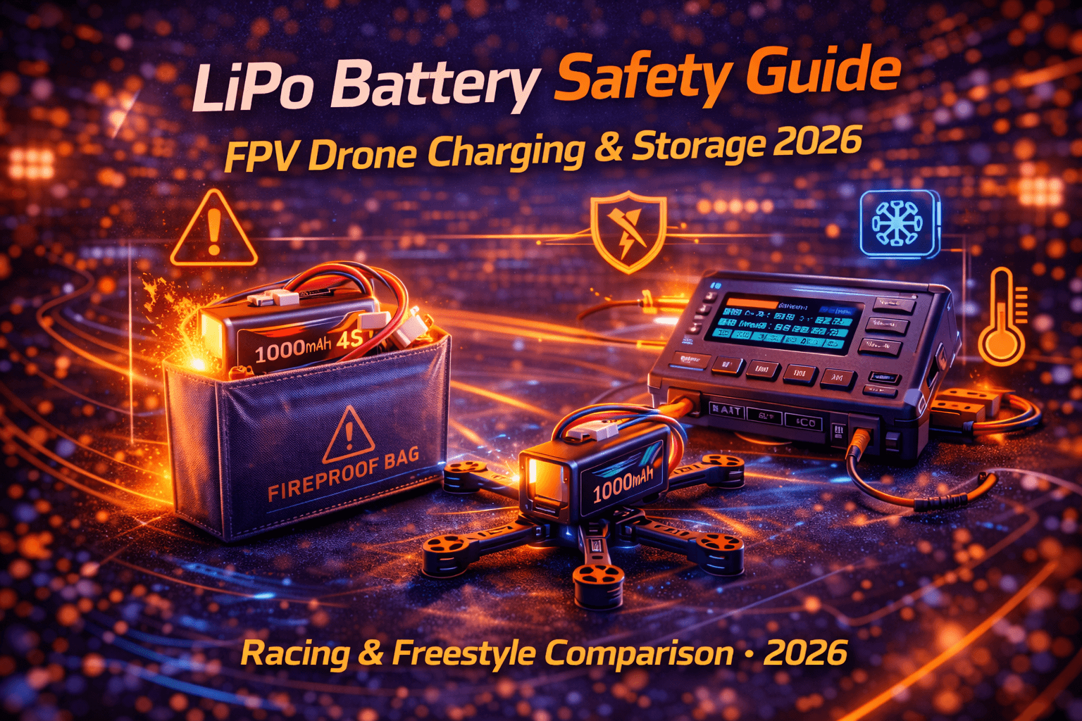 LiPo Battery Safety Guide: FPV Drone Charging & Storage 2026