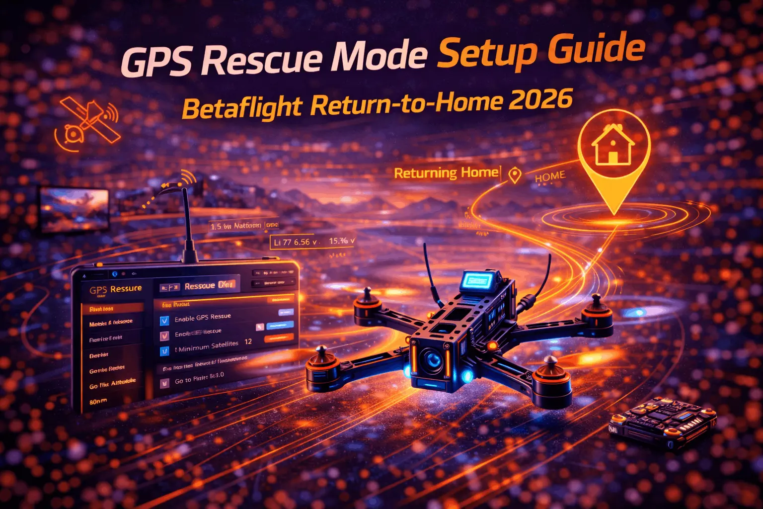 GPS Rescue Mode Setup Guide: Betaflight Return-to-Home 2026