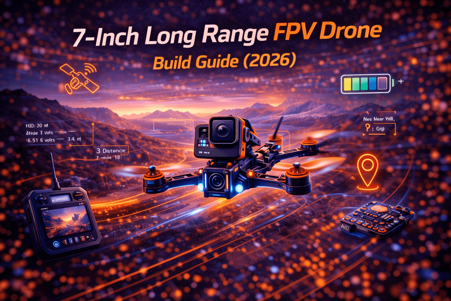 7-Inch Long Range FPV Drone Build Guide (2026)