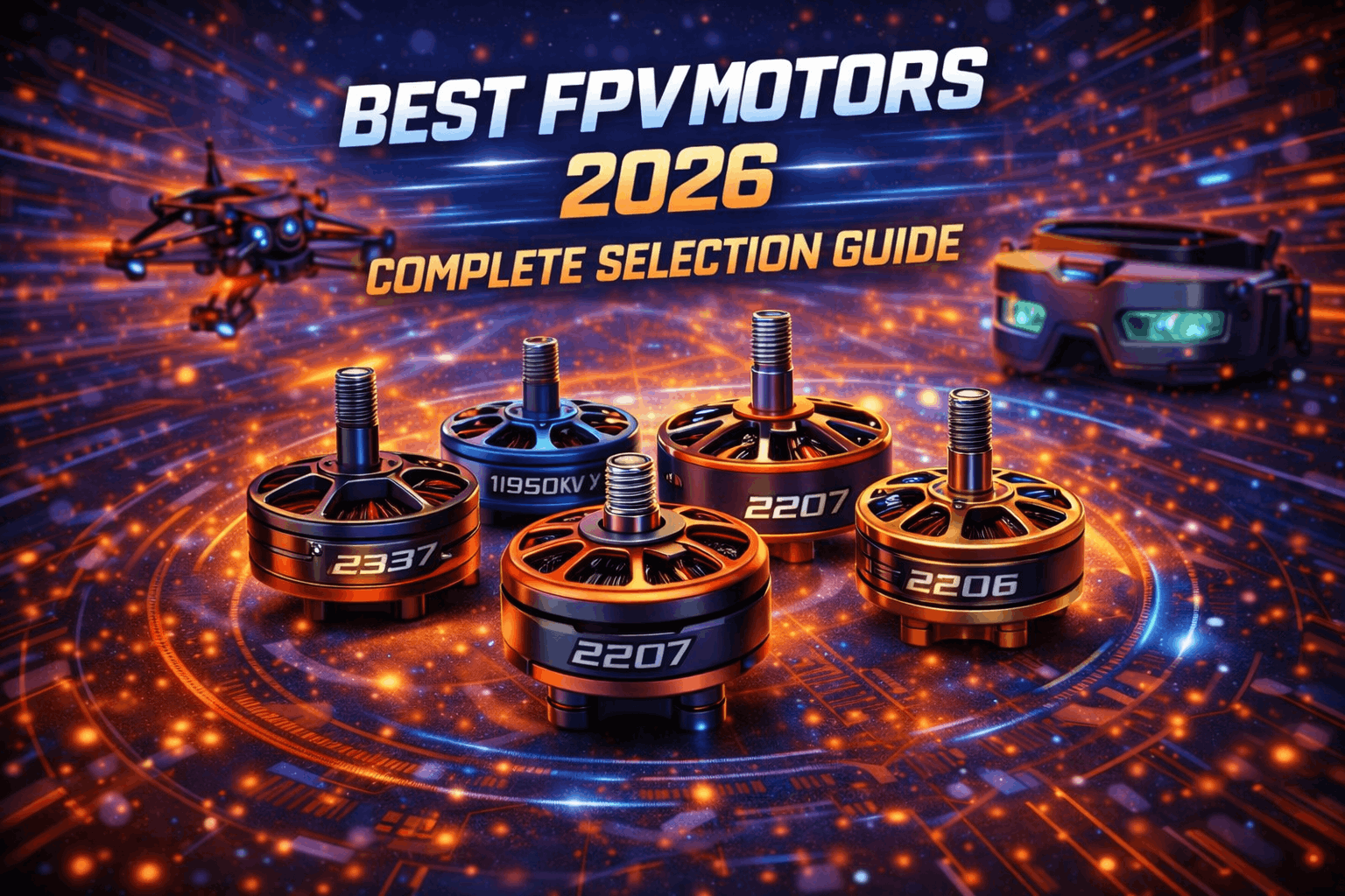 Best FPV Motors 2026 : Complete Selection Guide