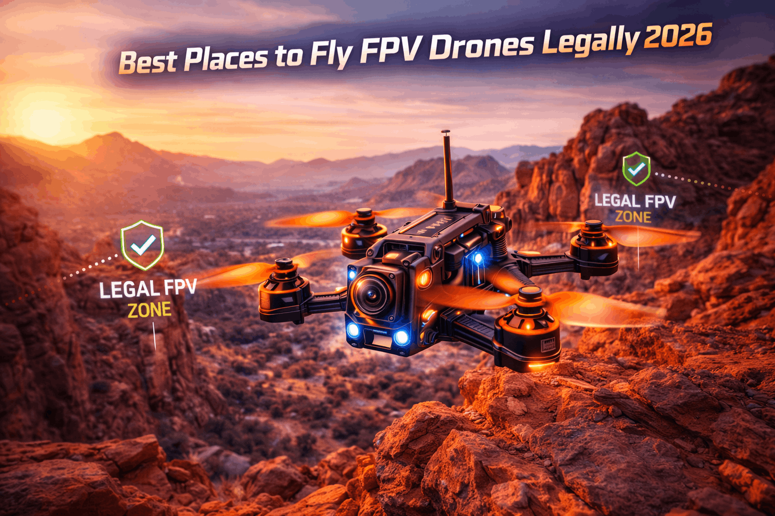Best Places to Fly FPV Drones Legally 2026