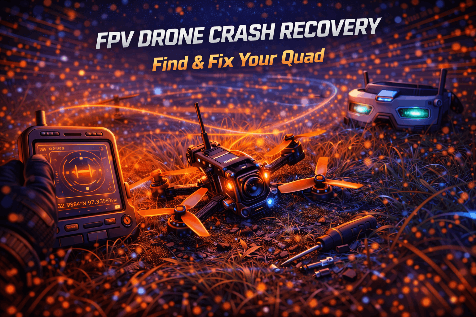 FPV Drone Crash Recovery: Find & Fix Your Quad