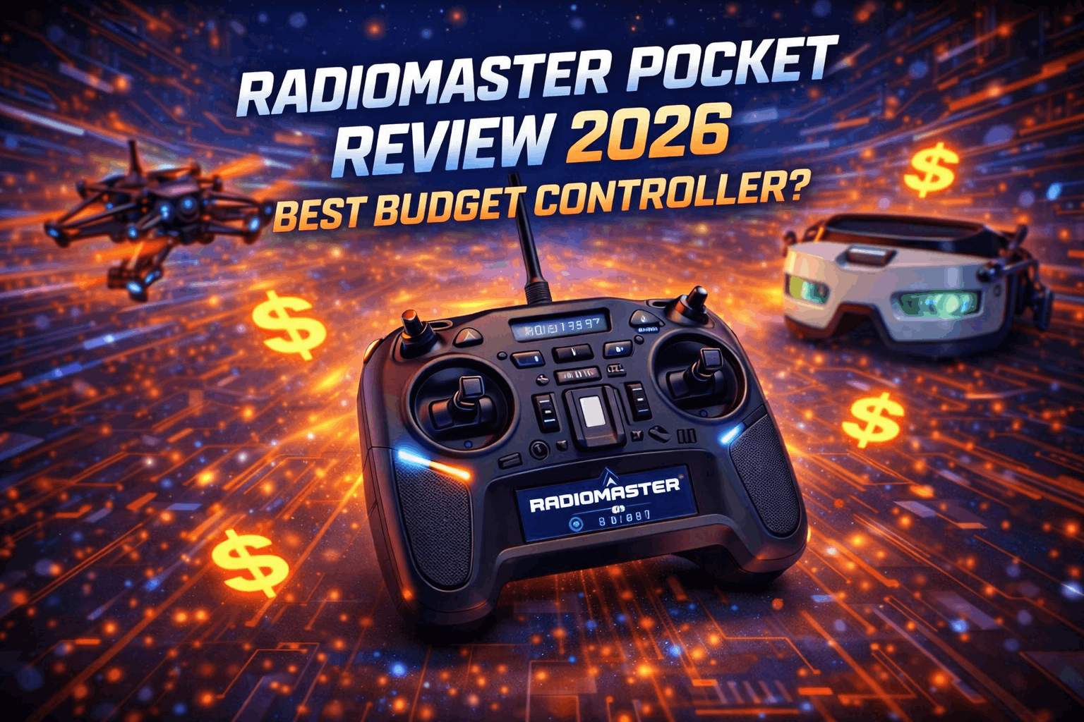 Radiomaster Pocket Review 2026: Best Budget Controller ?