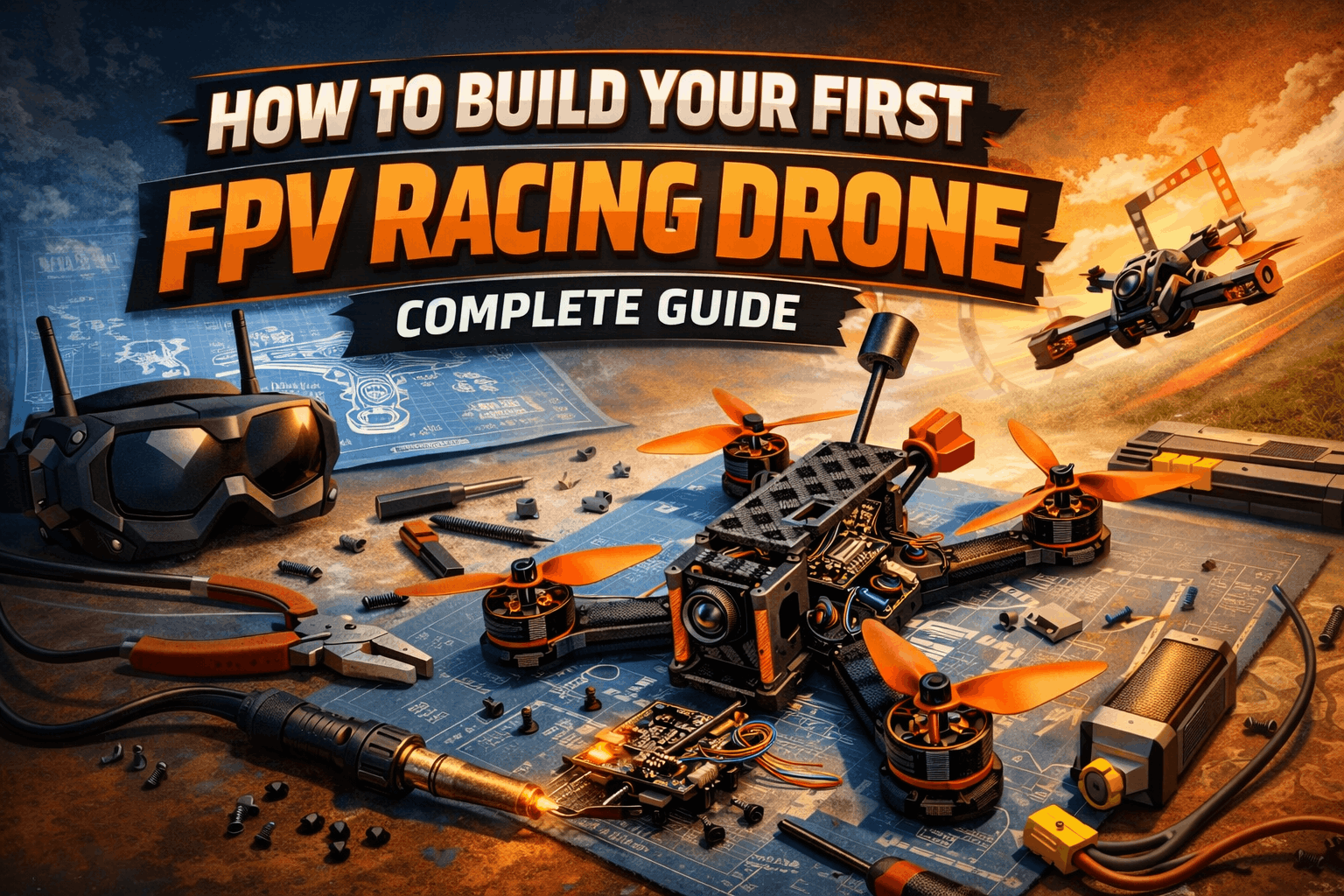 How to Build Your First FPV Racing Drone: Complete Guide 2026