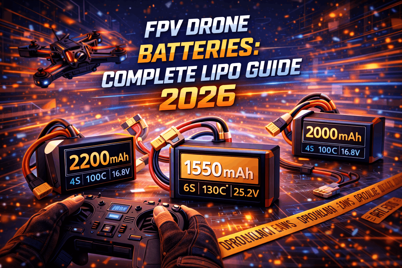 FPV Drone Batteries: Complete LiPo Guide 2026